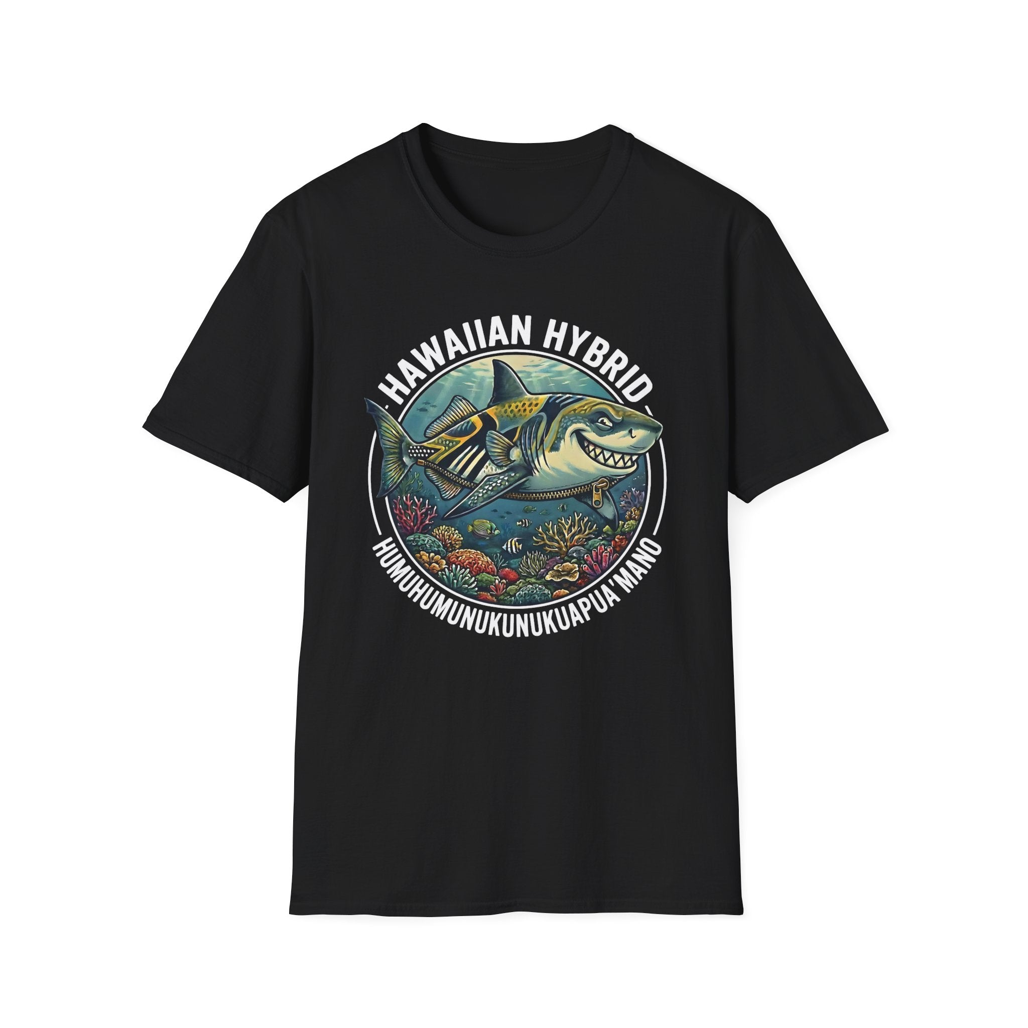 Funny Tiger Shark Humuhumunukunukuapua'a T-Shirt
