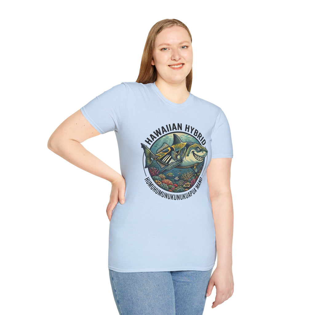 Funny Tiger Shark Humuhumunukunukuapua'a T-Shirt