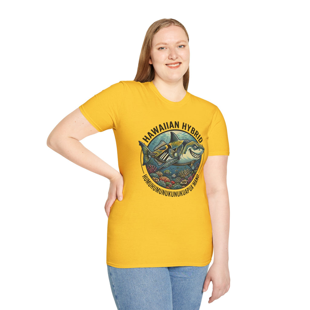 Funny Tiger Shark Humuhumunukunukuapua'a T-Shirt