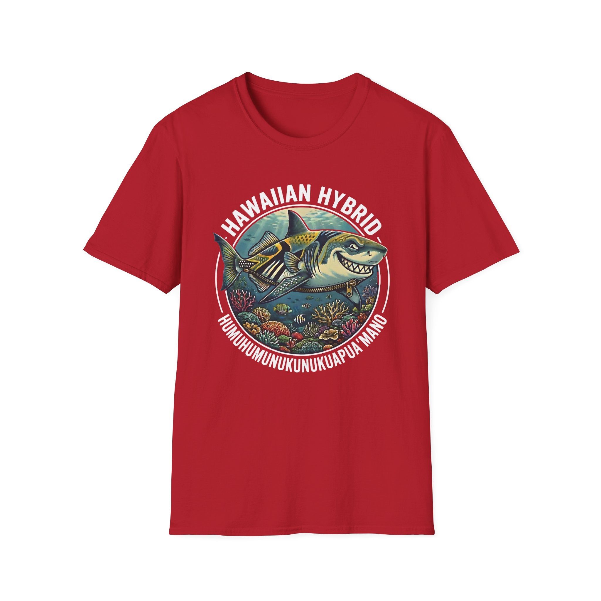 Funny Tiger Shark Humuhumunukunukuapua'a T-Shirt