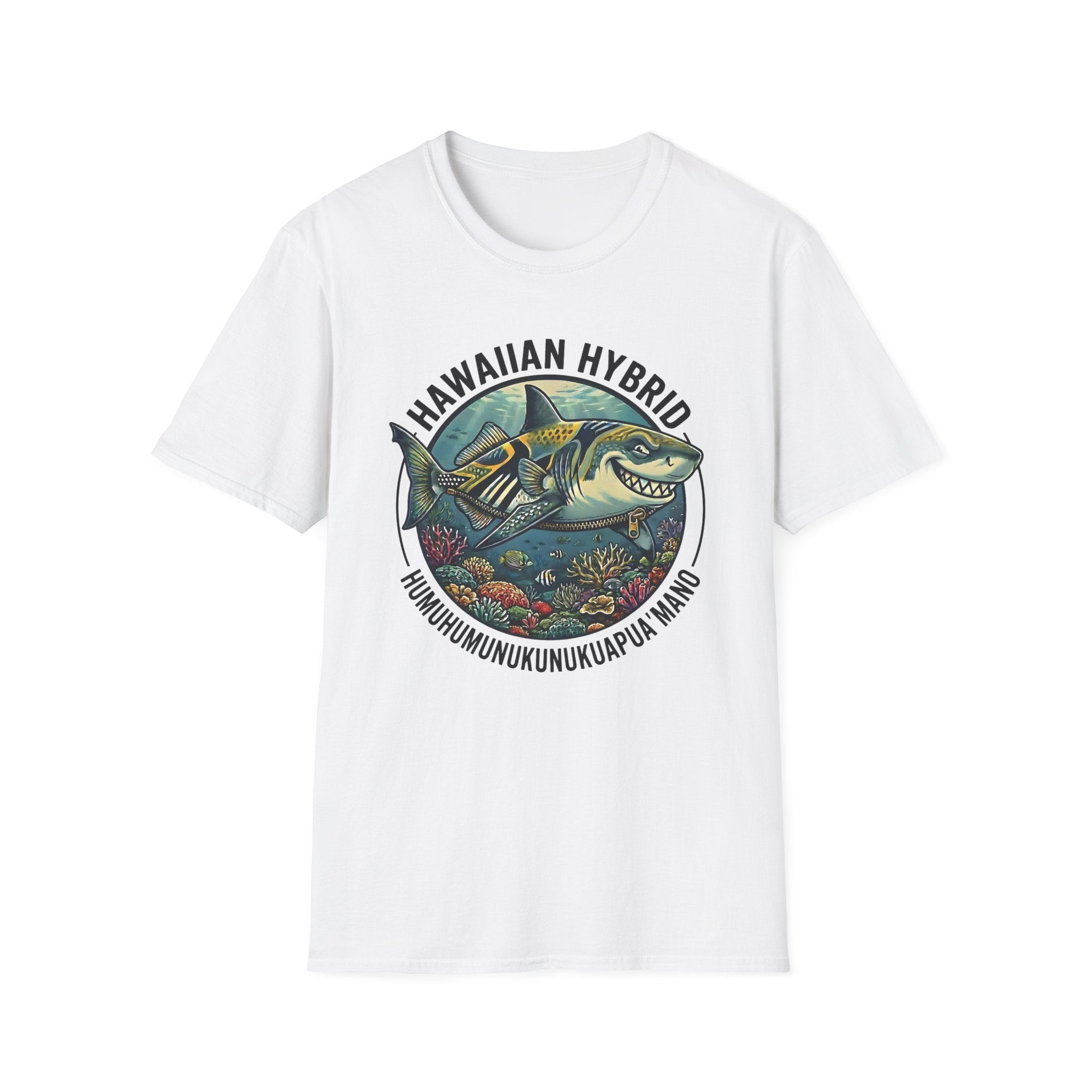 Funny Tiger Shark Humuhumunukunukuapua'a T-Shirt
