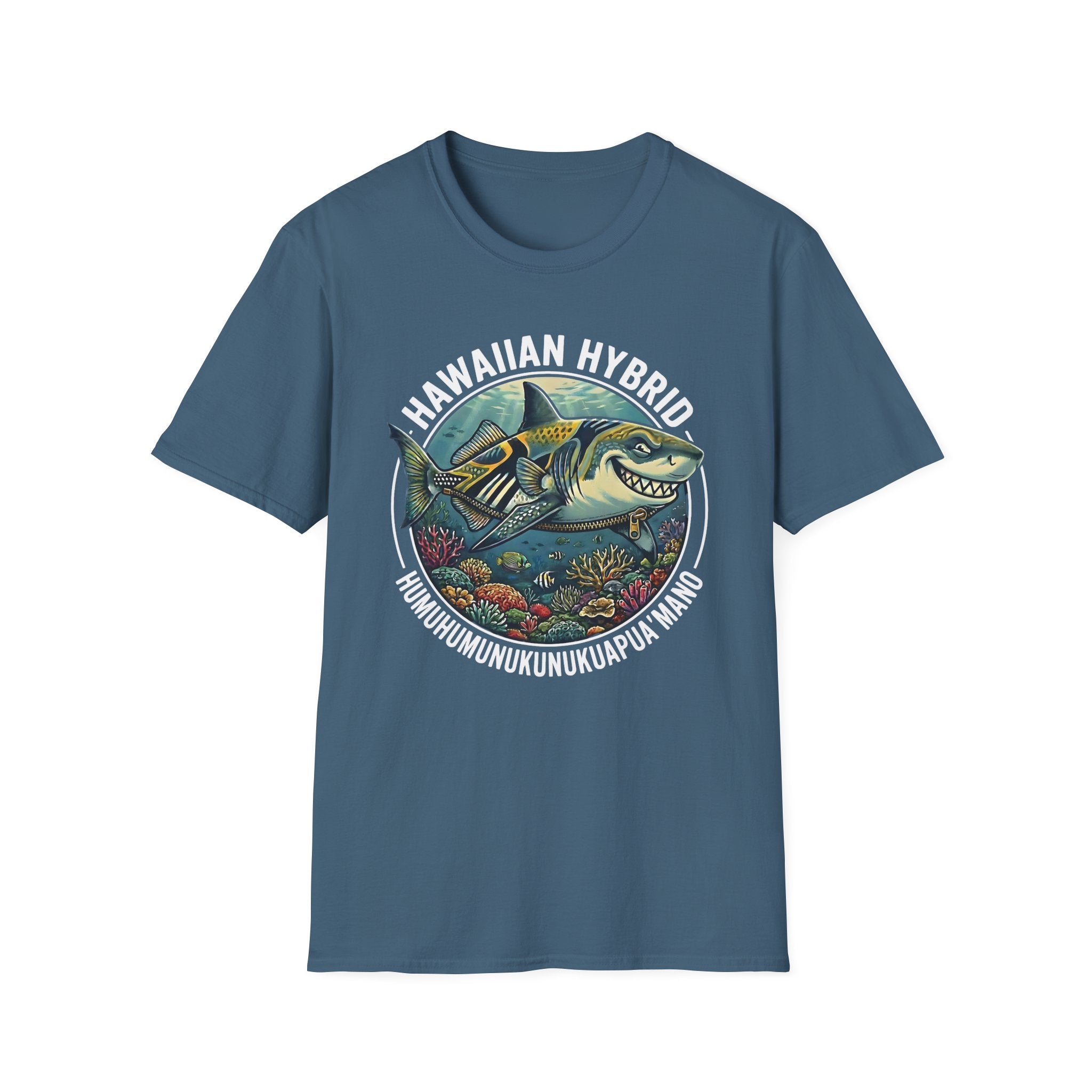 Funny Tiger Shark Humuhumunukunukuapua'a T-Shirt