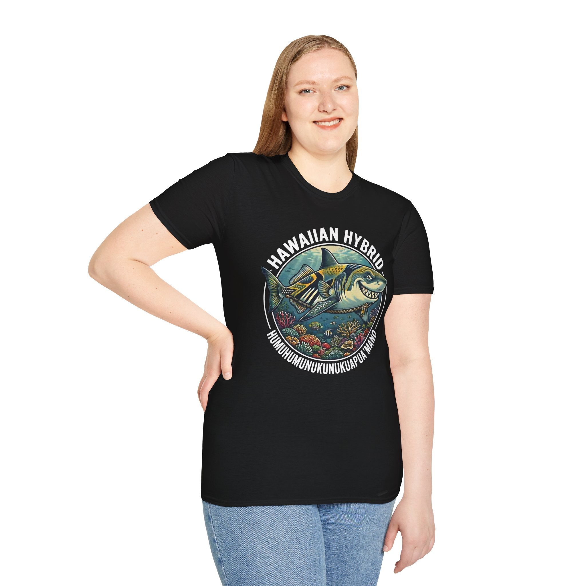 Funny Tiger Shark Humuhumunukunukuapua'a T-Shirt