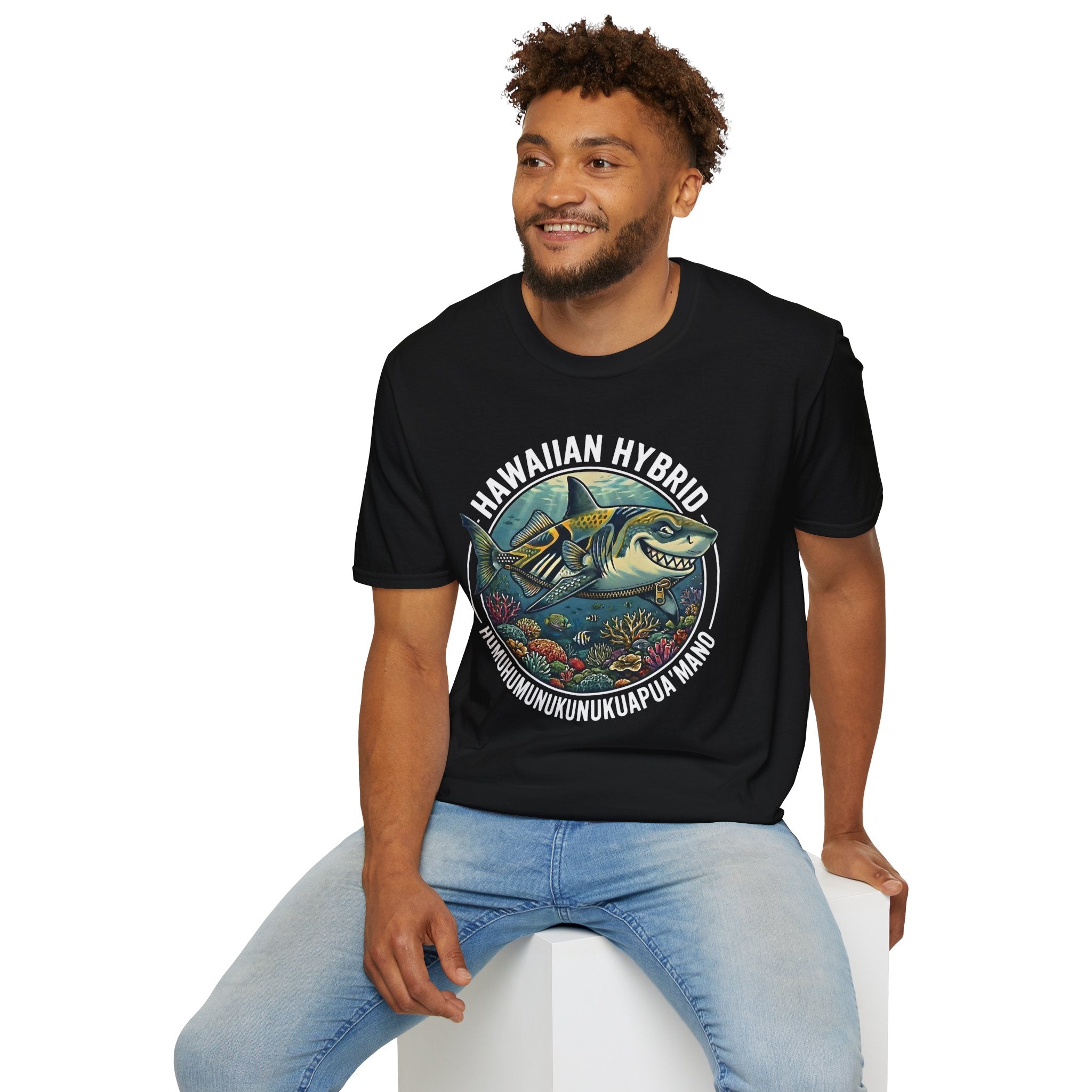 Funny Tiger Shark Humuhumunukunukuapua'a T-Shirt