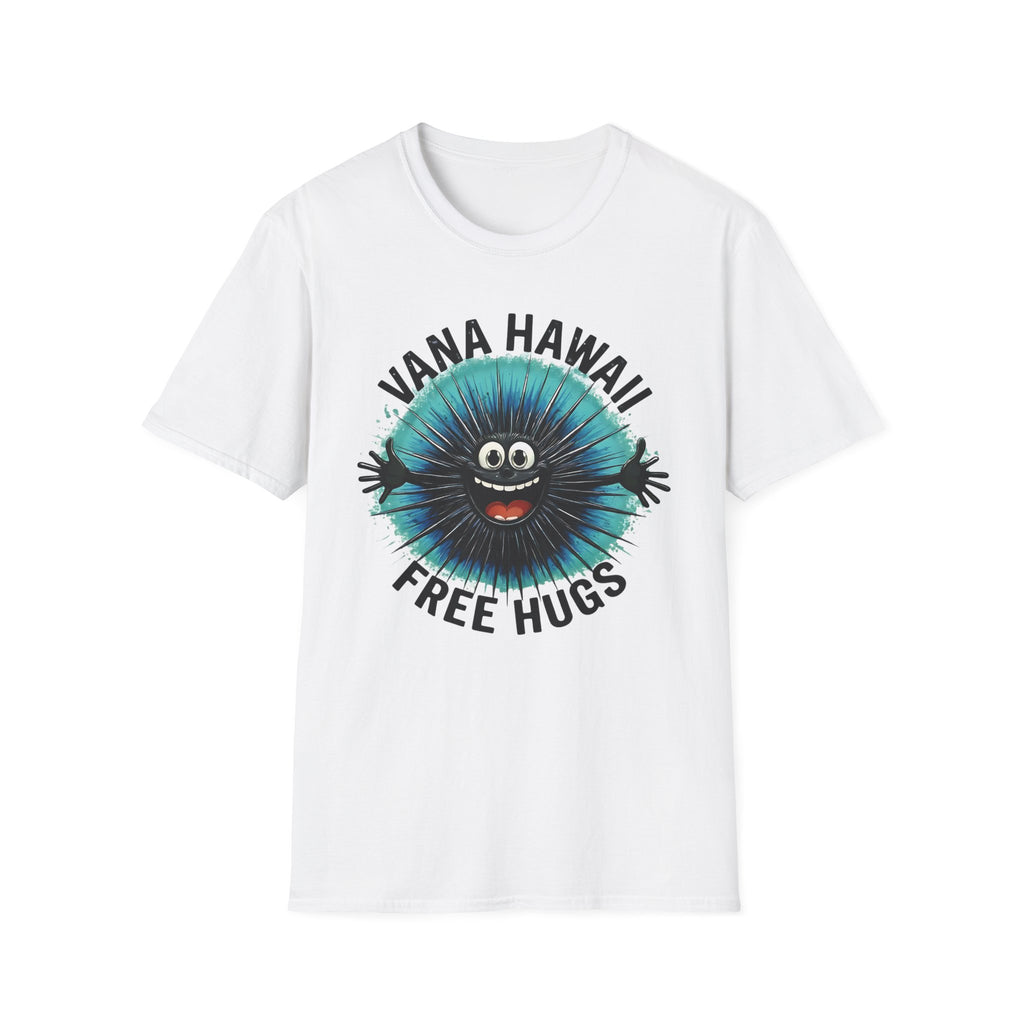 Hawaiian Sea Urchin Hug T-Shirt — Funny Ocean Creature Tee