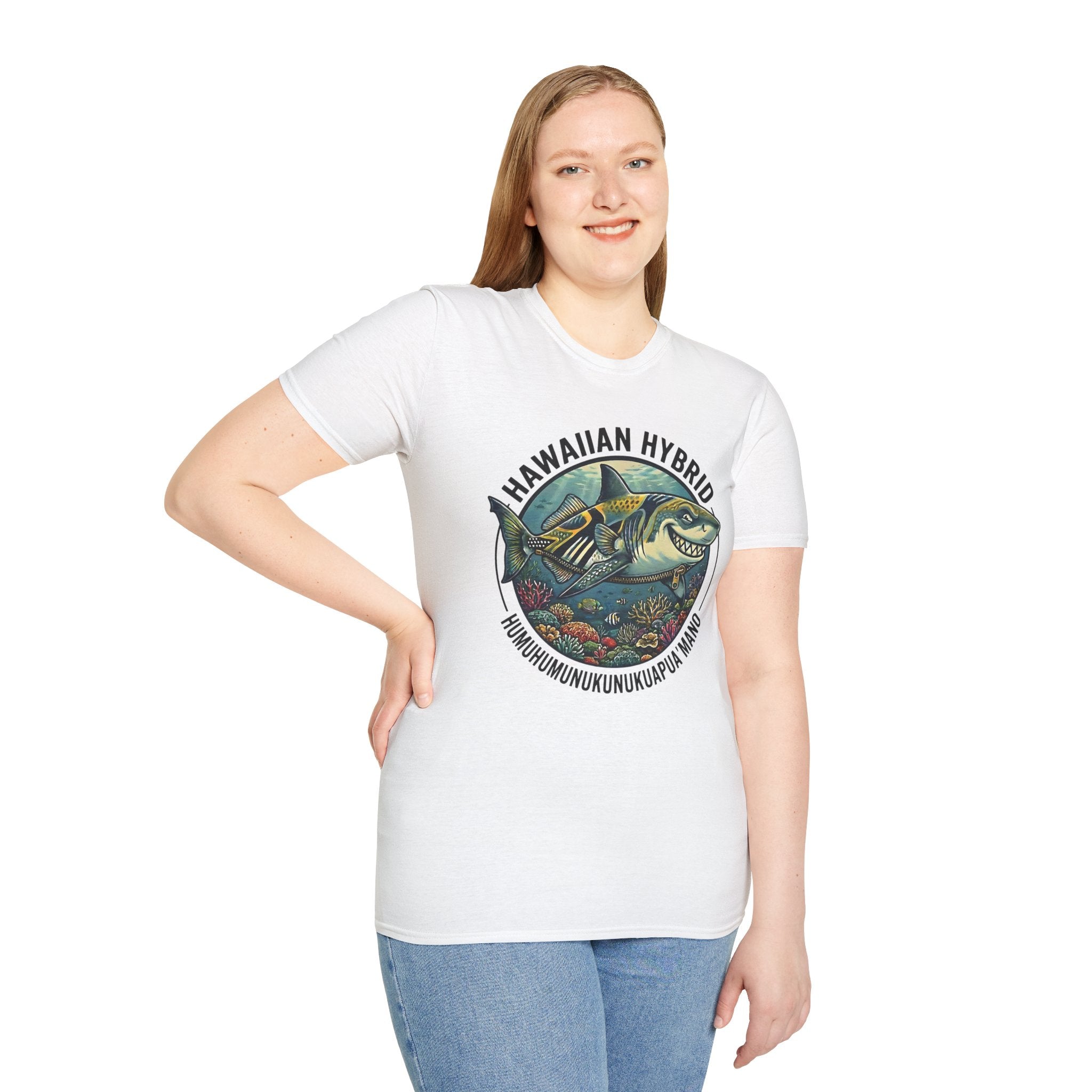 Funny Tiger Shark Humuhumunukunukuapua'a T-Shirt