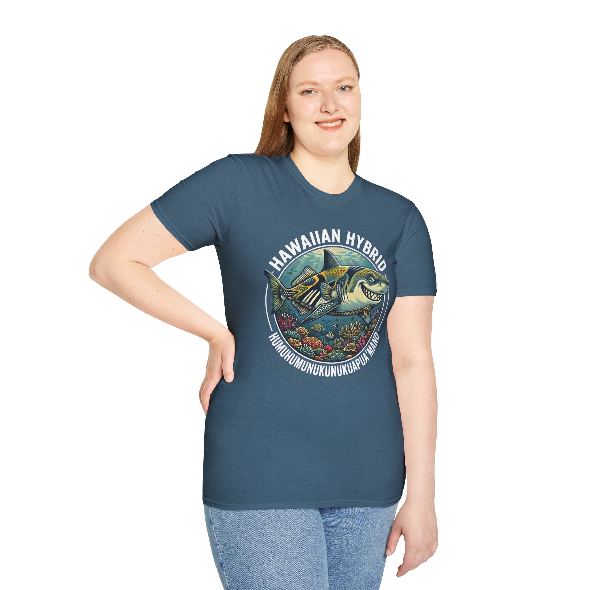 Funny Tiger Shark Humuhumunukunukuapua'a T-Shirt