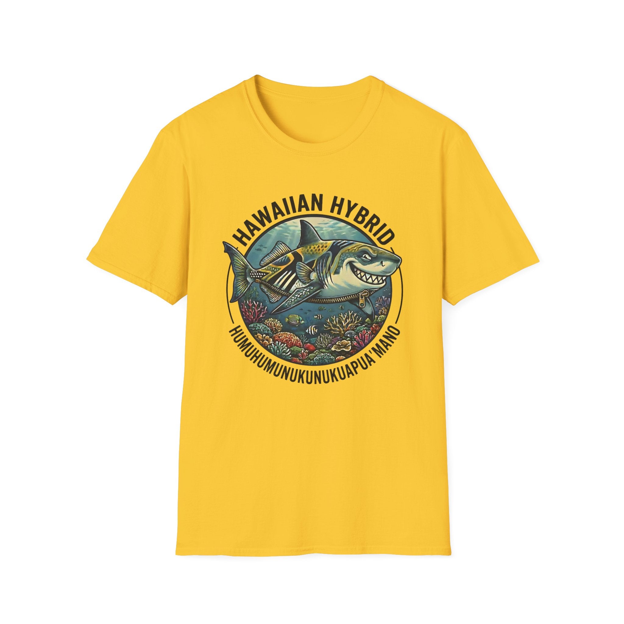 Funny Tiger Shark Humuhumunukunukuapua'a T-Shirt