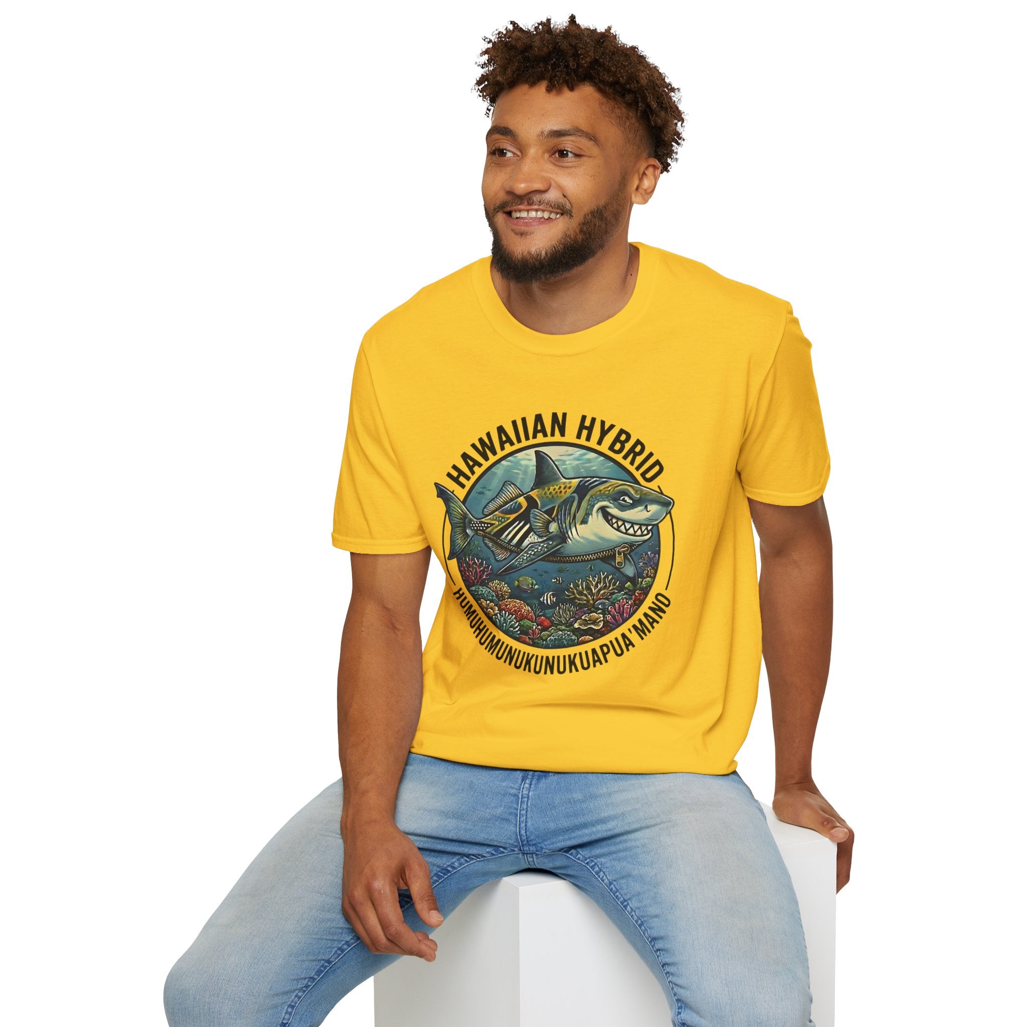 Funny Tiger Shark Humuhumunukunukuapua'a T-Shirt