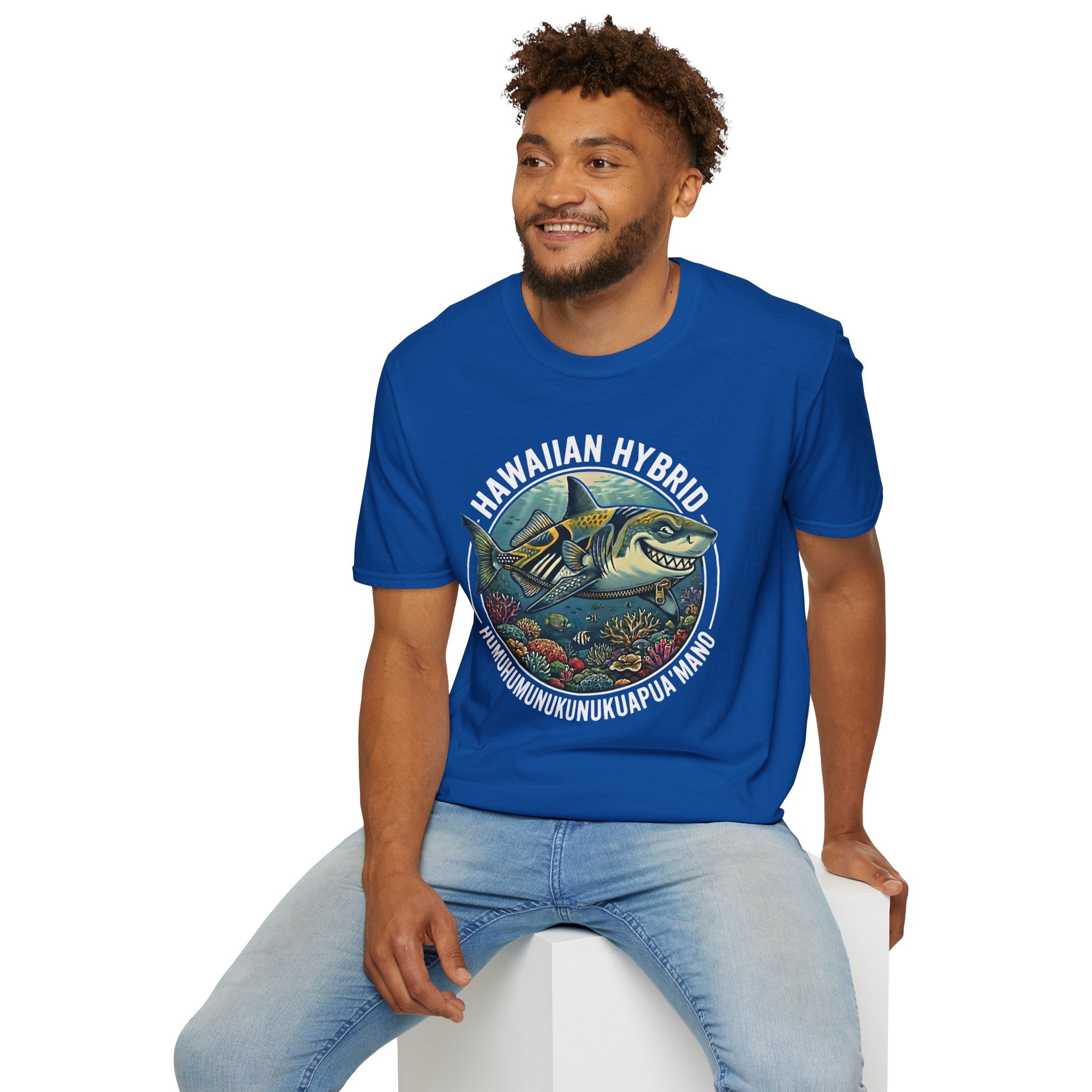 Funny Tiger Shark Humuhumunukunukuapua'a T-Shirt
