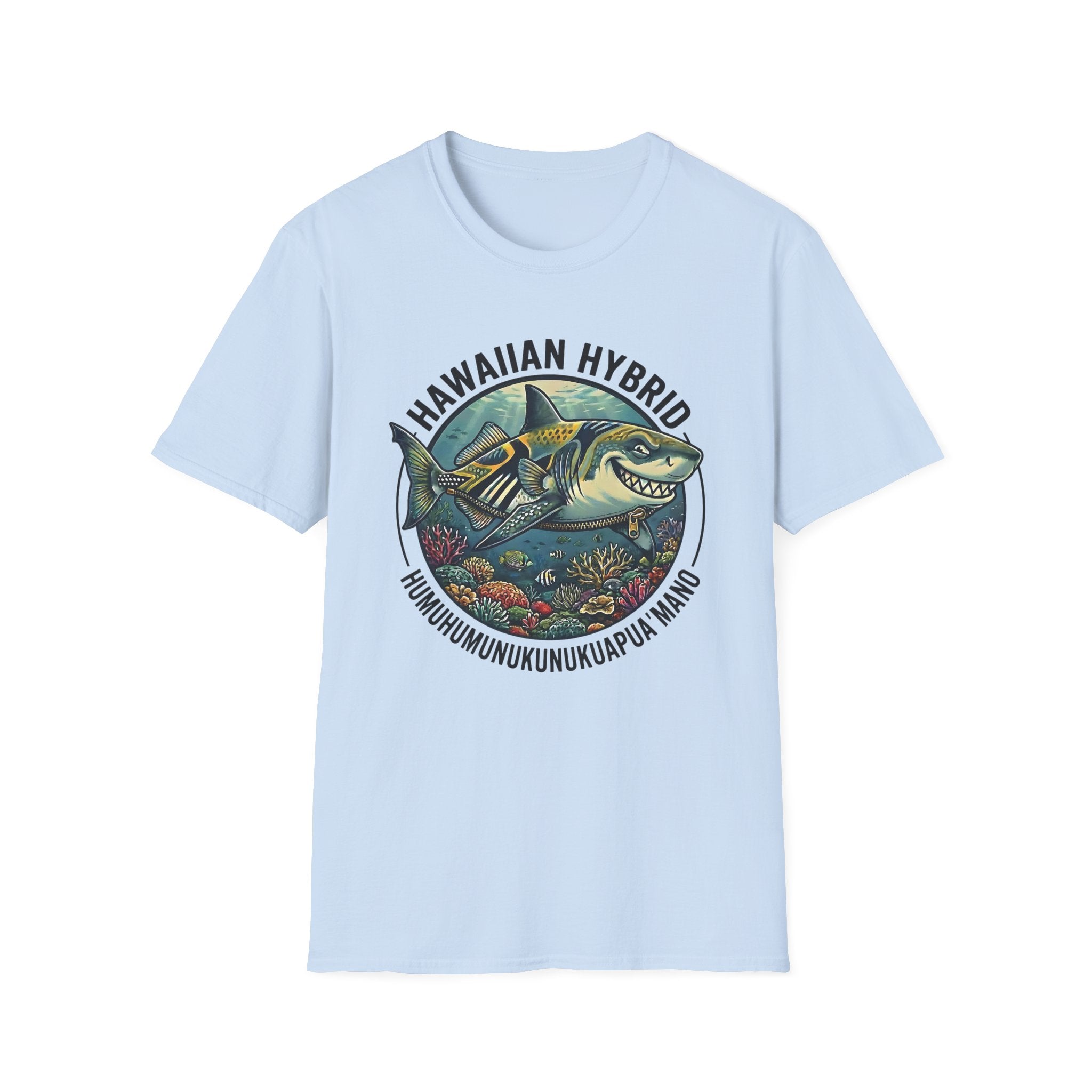 Funny Tiger Shark Humuhumunukunukuapua'a T-Shirt